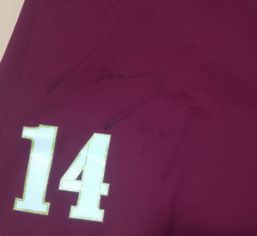 宮本恒靖選手実使用 asicsアシックス ヴィッセル神戸 ユニフォーム上下