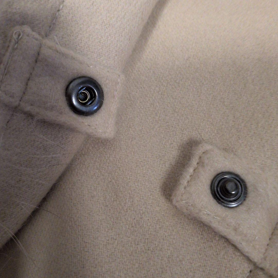 【未使用】 ファー付き ケープコート