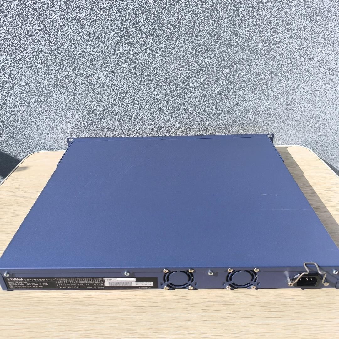 YAMAHA RTX5000 本体・電源ケーブル・取説付き・初期化済