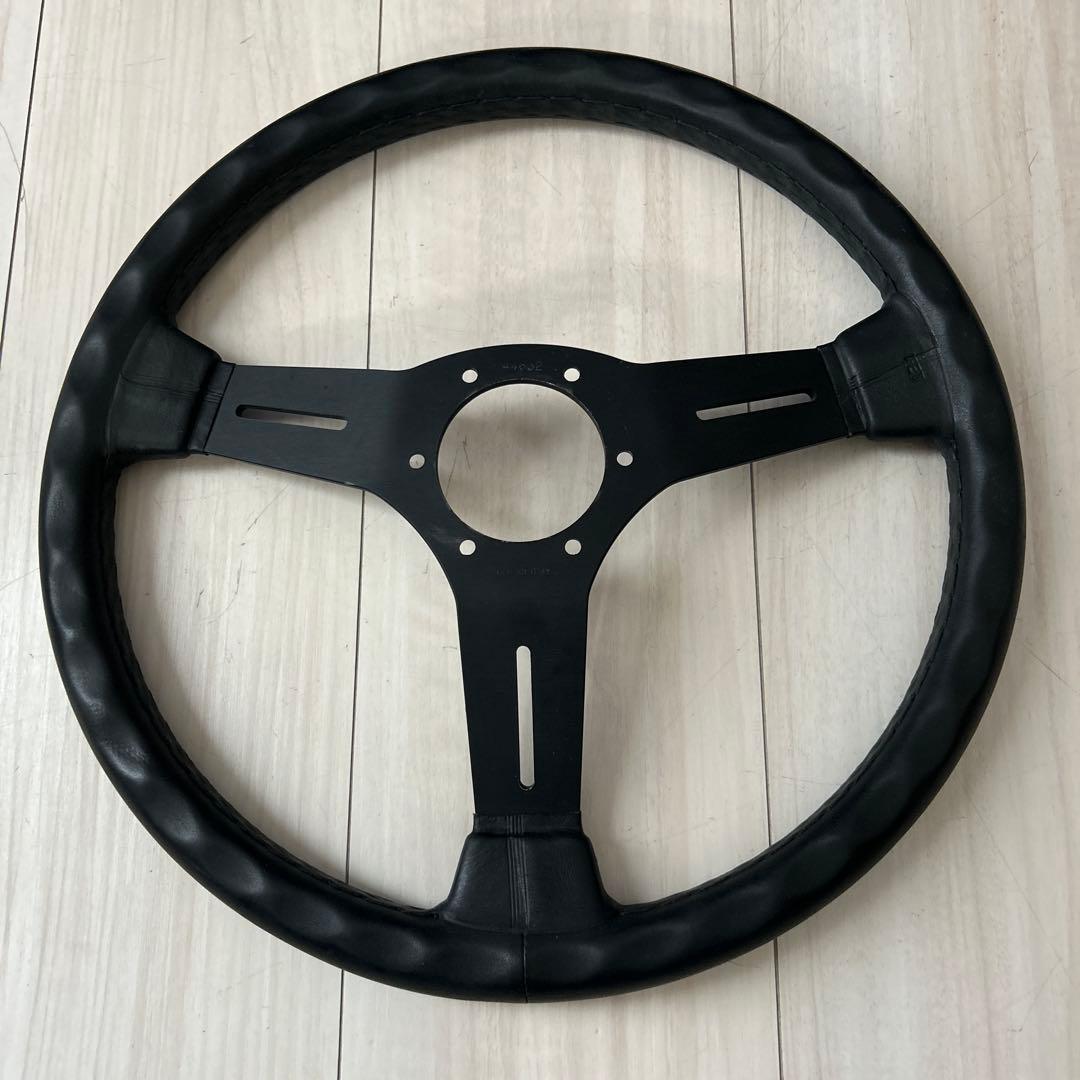 3スポークステアリング ブラック