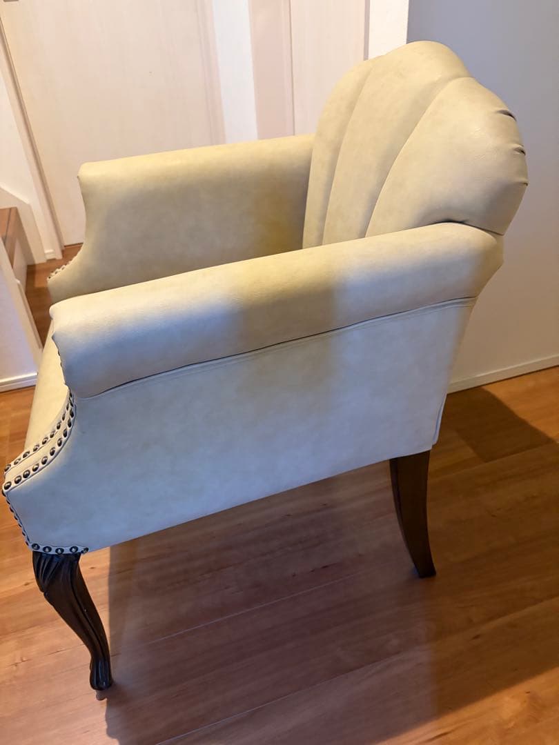 【美品】ヴィンテージ　シェル型　ソファチェア