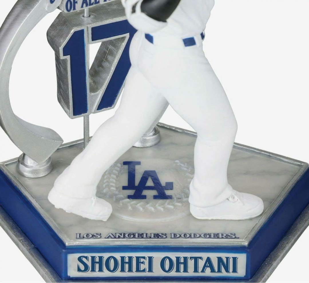224個限定！大谷翔平　ドジャース 伝説の背番号17 ボブルヘッド
