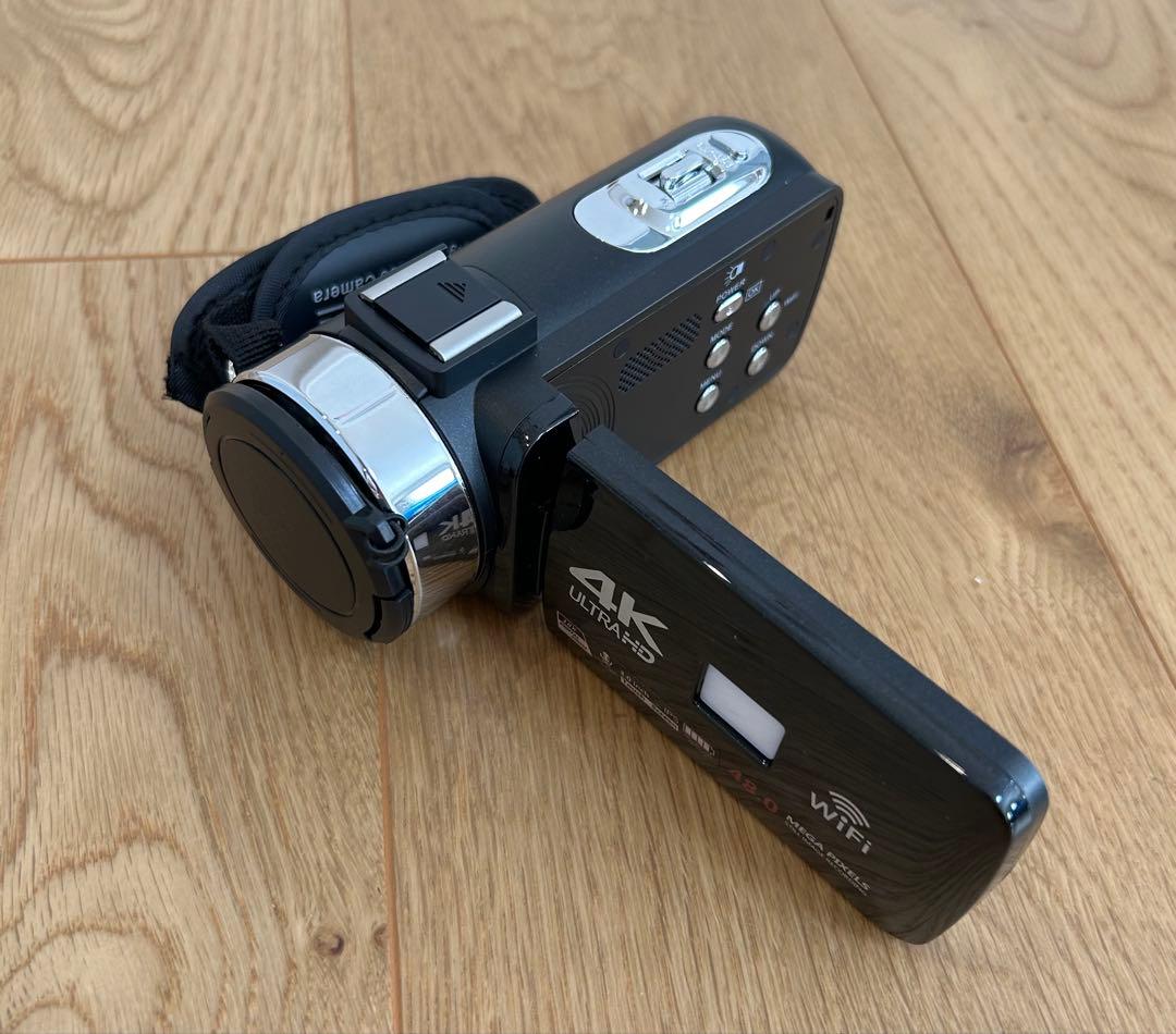 4K ULTRA HD ビデオカメラ 三脚付き