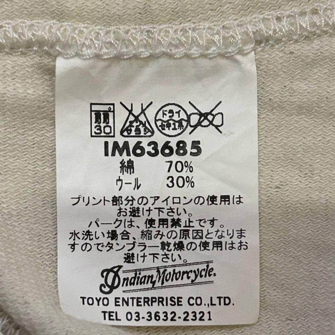 Indian インディアン レーシング セーター ニット バイカー ハーレー