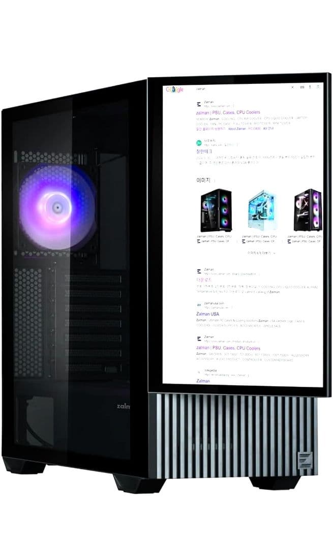 【 液晶取り外し可 】 PCケース ゲーミング 液晶 ミドルタワー デスクトップ