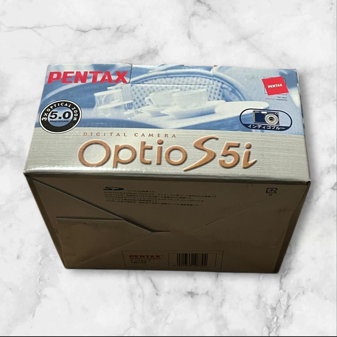 PENTAX Optio S5i インディゴブルー