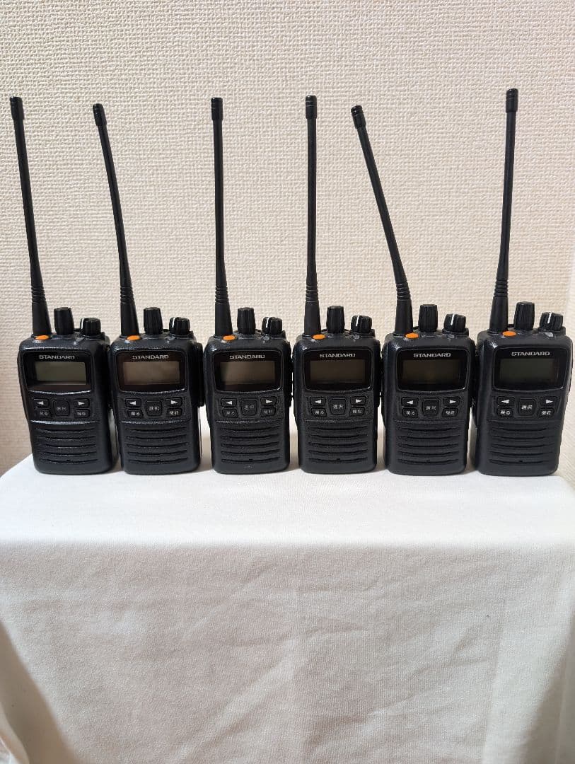 STANDARD デジタル簡易無線機 免許局 トランシーバー VXD450U×6