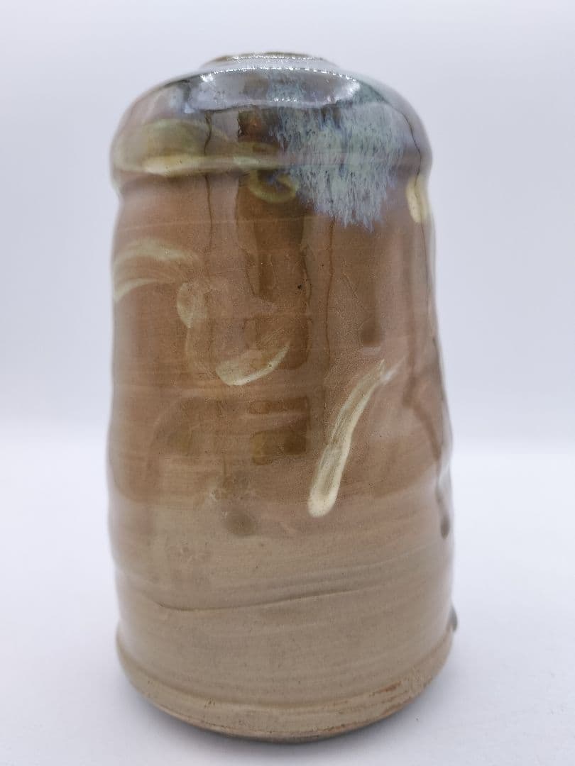 c560 掛花入 虫明焼 黒井慶雲 木箱 茶道具 古物