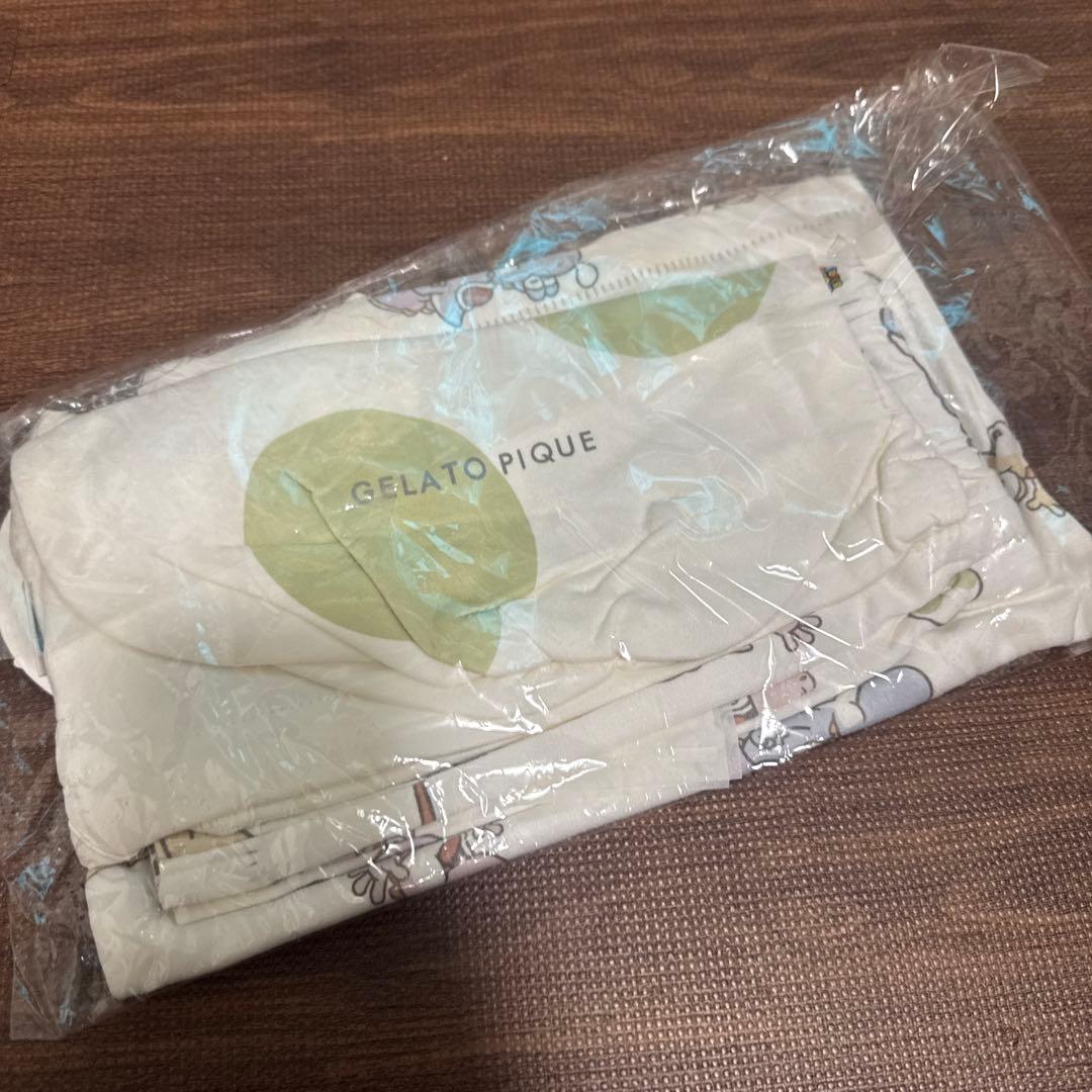 ジェラピケ　スーパーマリオヨッシー柄Tシャツ＆ショートパンツセットセットアップ