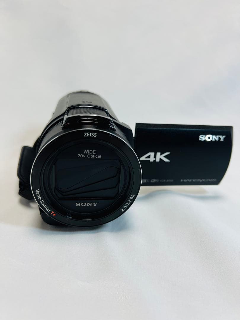 SONY ソニー 4Kハンディカム AX45 黒 管理：#CAM001
