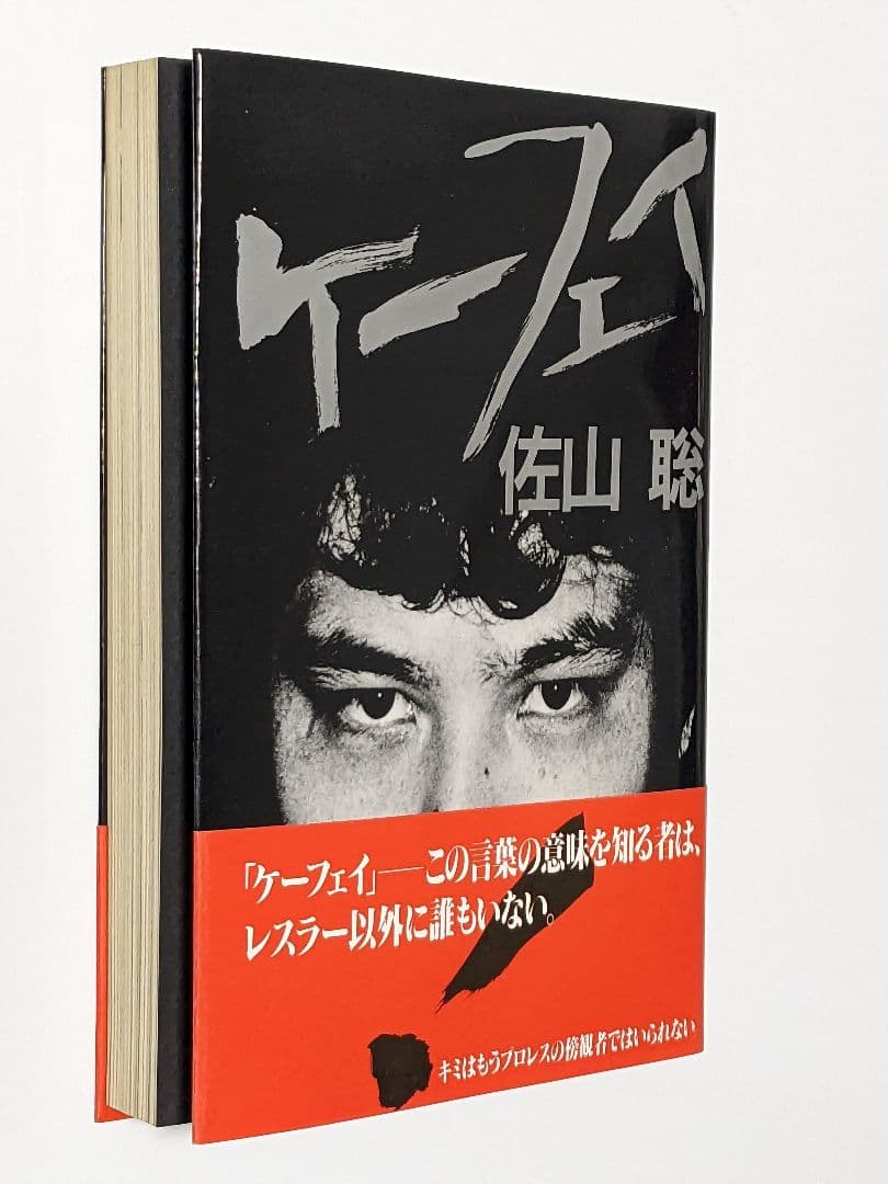 【状態良し】「ケーフェイ」 佐山聡 プロレス本 P3