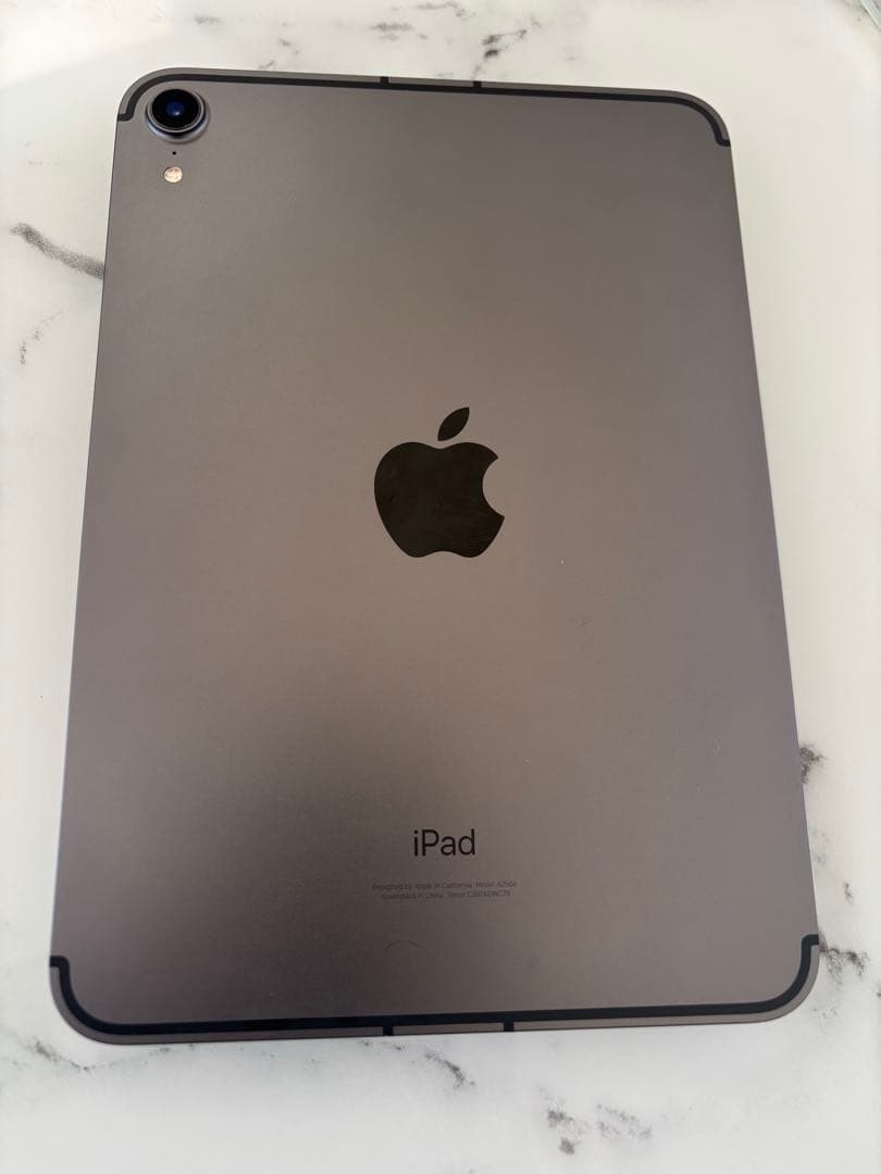 超美品iPad mini6 cellular64GB グレーバッテリー100%