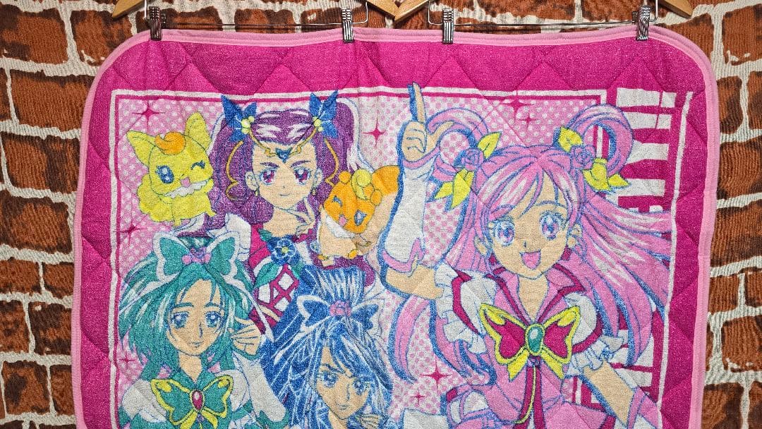 バンダイYes!プリキュア5GOGO 綿キルトケット 100×140cm 未使用