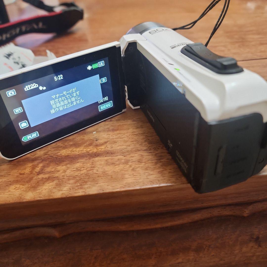 【動作確認済】JVC Everio エブリオ GZ-F55K-W