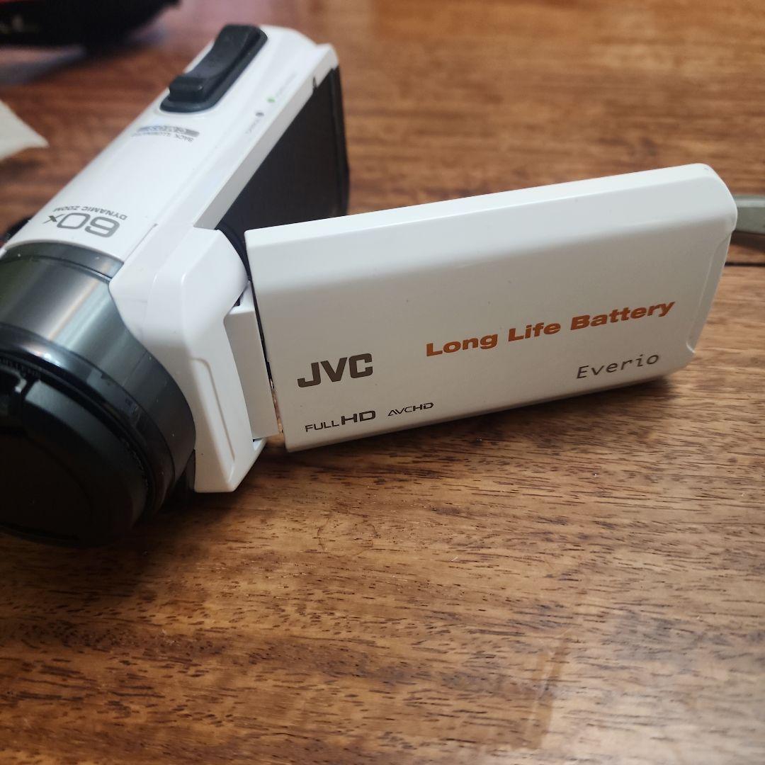 【動作確認済】JVC Everio エブリオ GZ-F55K-W