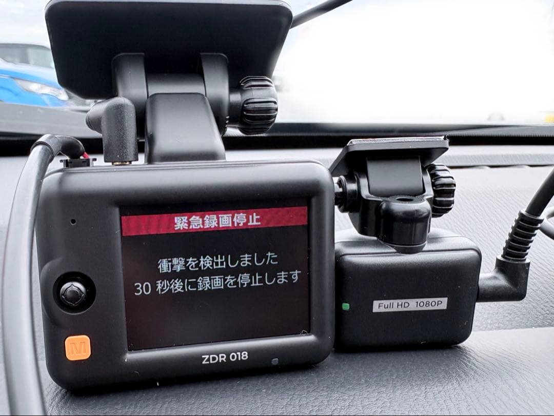 ドライブレコーダー ZDR018 使用期間40日のみ