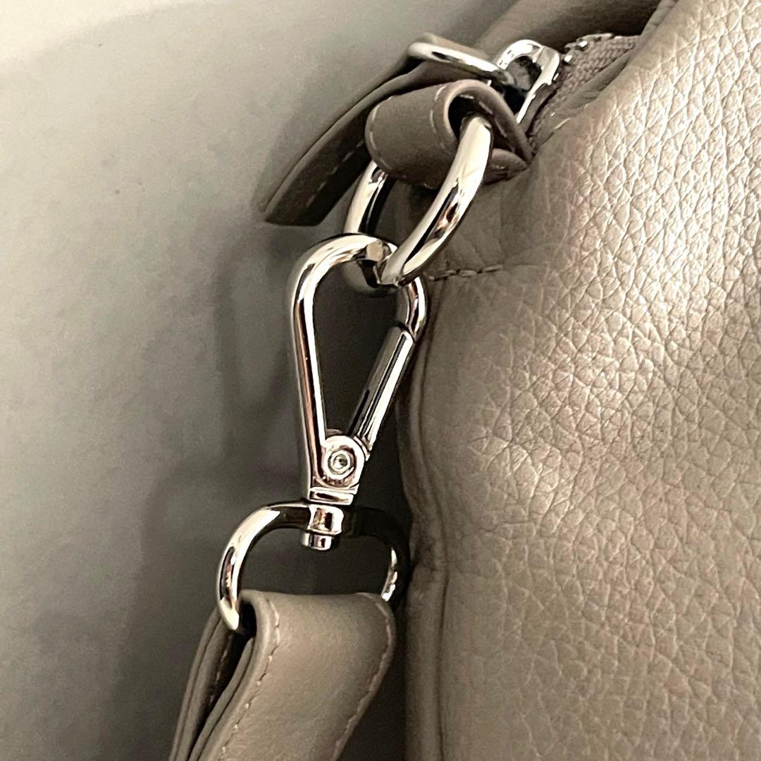 美品✨ear PAPILLONNER　レザーフラップ2WAYバッグ　Lサイズ