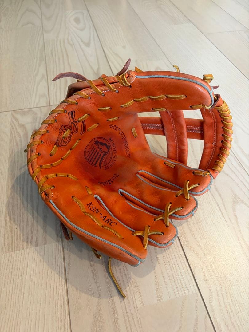 Slugger 久保田スラッガー　軟式グローブ オレンジ