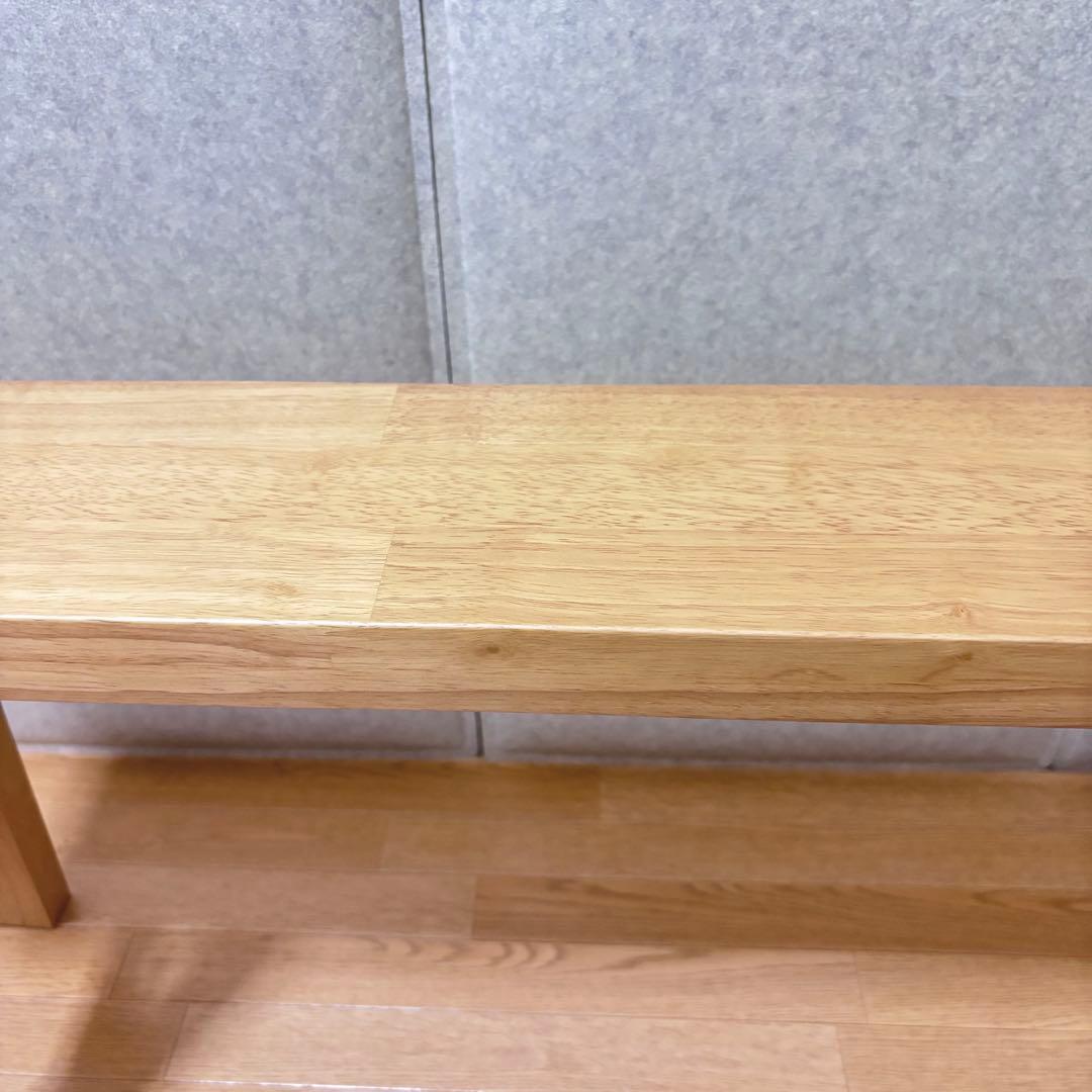 ■【綺麗】 スツール 無印 木製ベンチ 大 MUJI