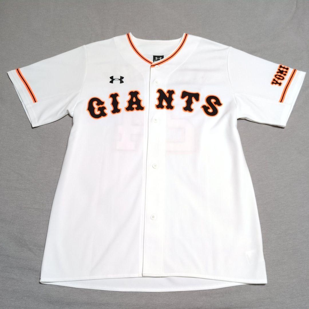 読売ジャイアンツ 高橋由伸 アンダーアーマ一 刺繍 ユニフォーム Ｌ