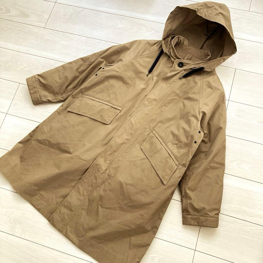 美品 MHL 3way フード ダウン 取外可 モッズ コート ライナー ロング