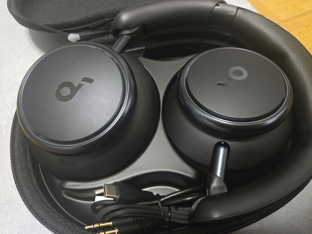 soundcore SPACE Q45 ワイヤレスヘッドホン ブラック