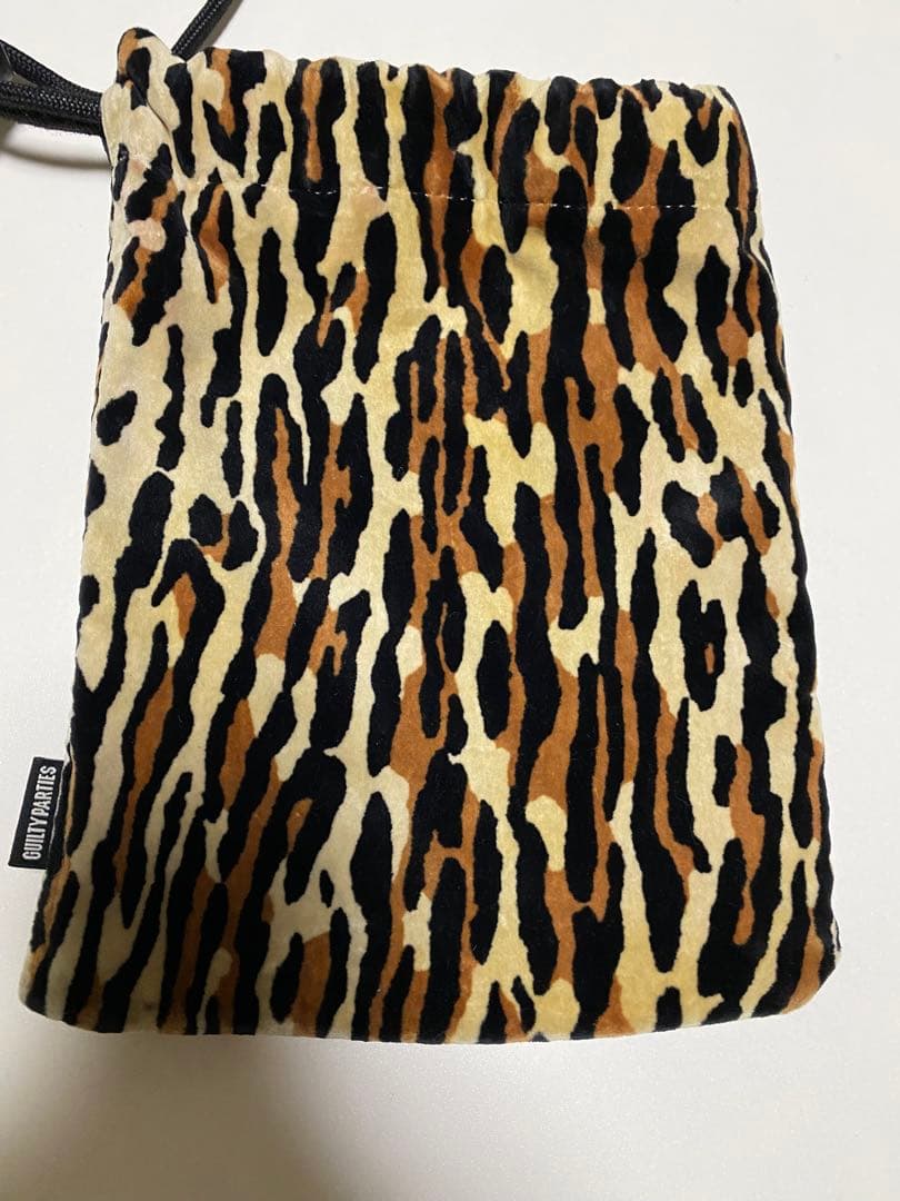 希少WACKO MARIA×PORTER レオパード　巾着