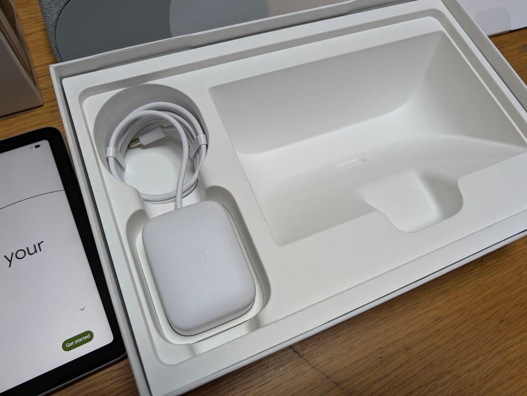 【中古・動作品】Google Pixel Tablet 本体・充電スピーカー付き