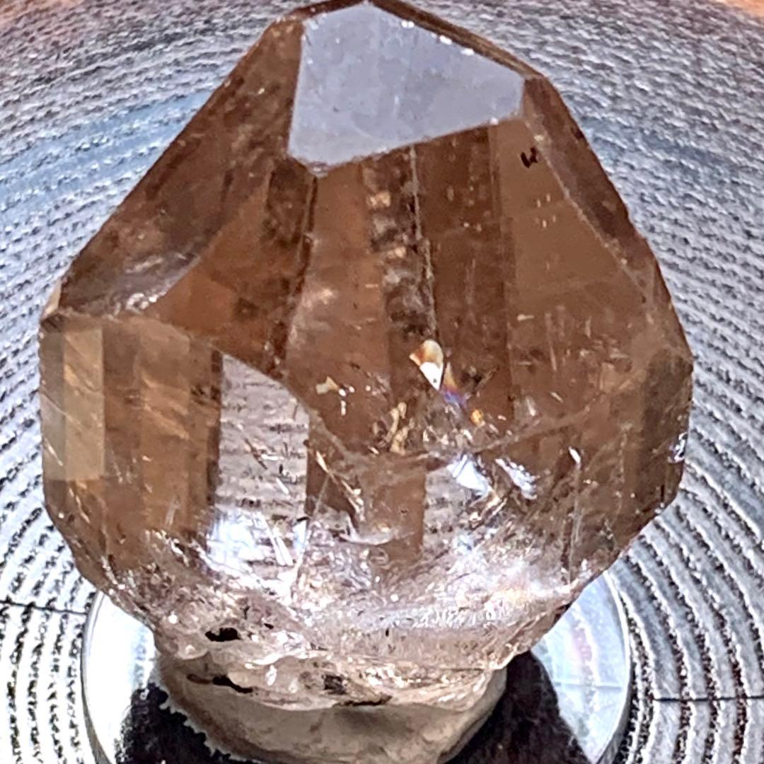 美し過ぎるピーチカラートパーズ原石161ct/非加熱/鉱物標本