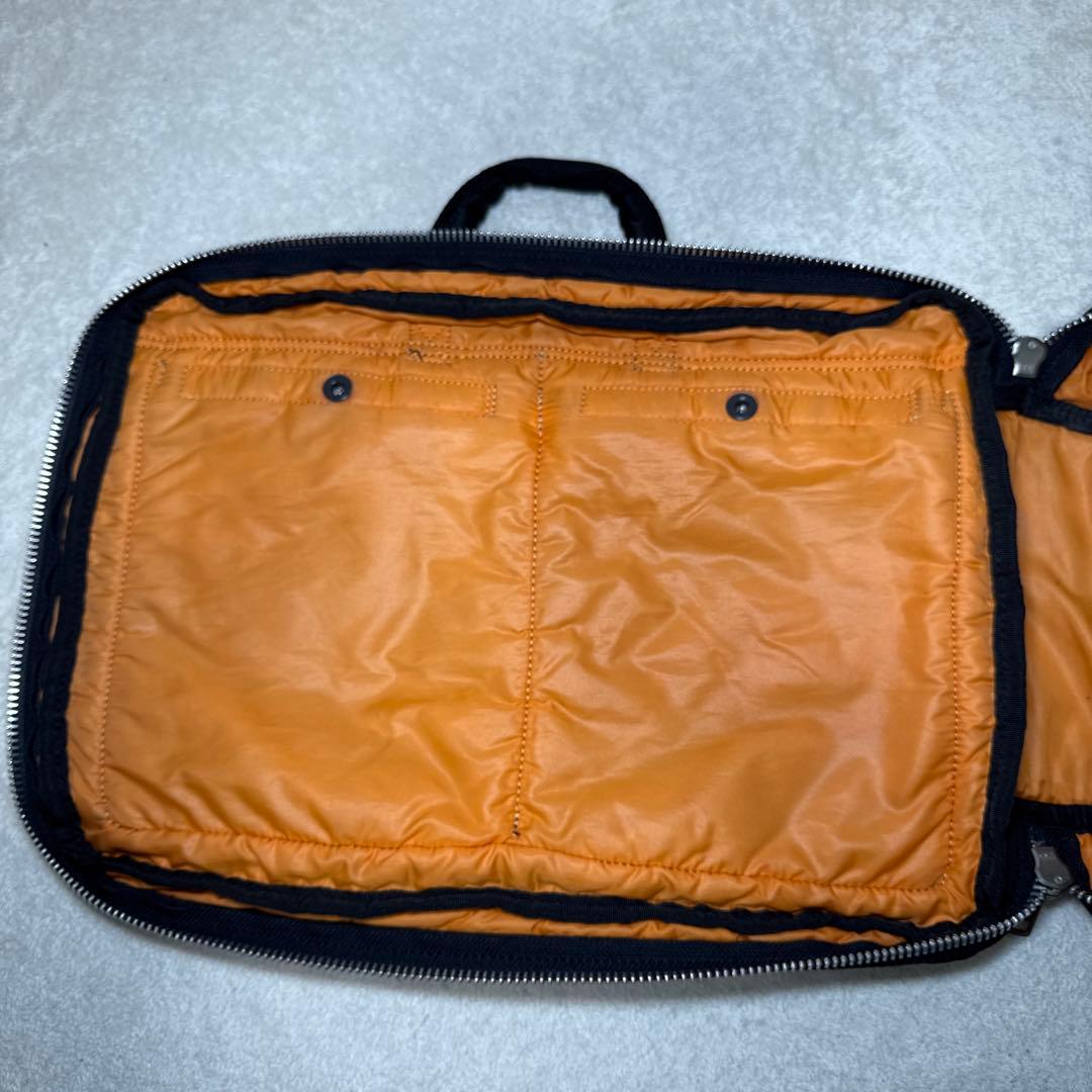 49 極美品　ポーター　タンカー　3way ブラック　ビジネスバッグ
