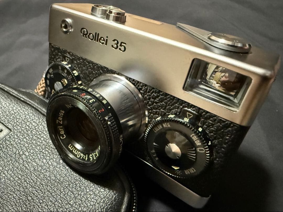 Rollei 35 ストラップ　ケース付属