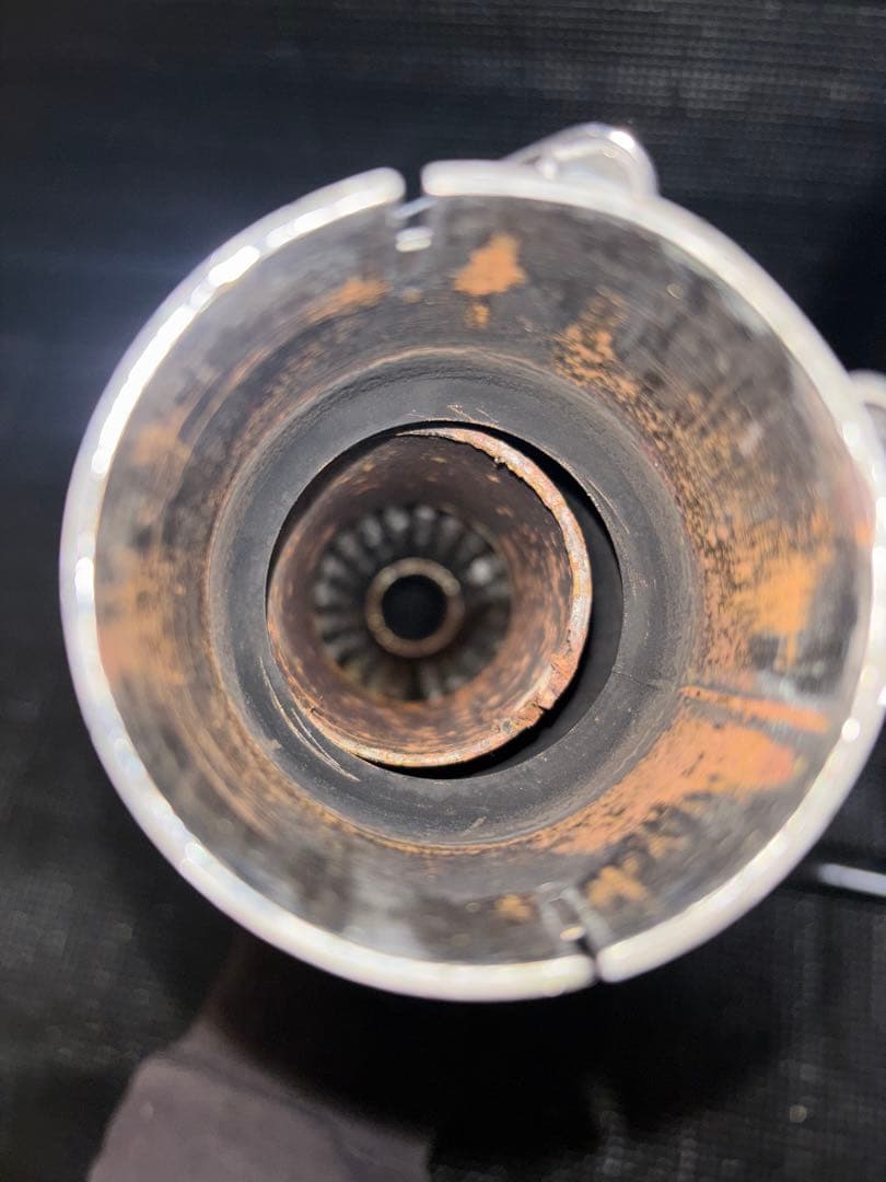 （希少）ハーレー ダイナ FXDL 純正オプション 2in1 マフラー ステー付