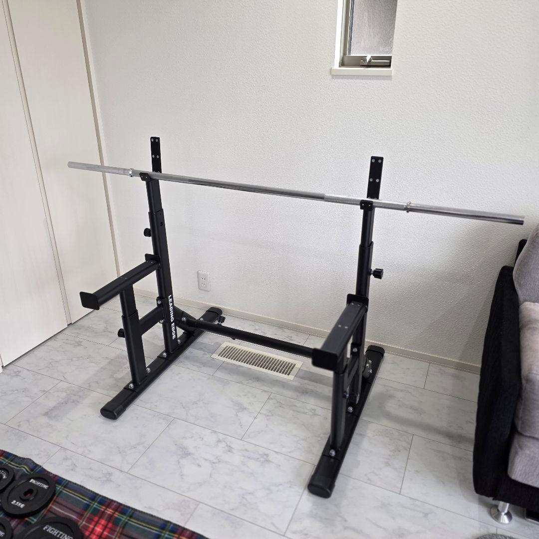 【美品】ホームジム バーベル ラック セット 100kg 筋トレ