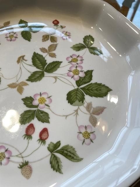  Wild Strawberry 八角形皿