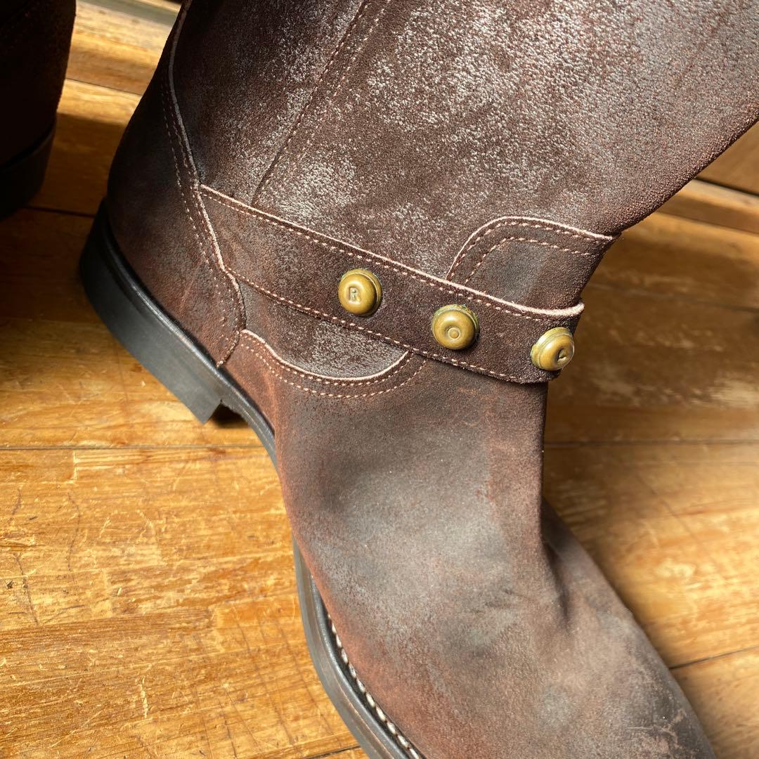 MAデッドストック未使用イタリア製レザースタッズPaul Smithエンジ