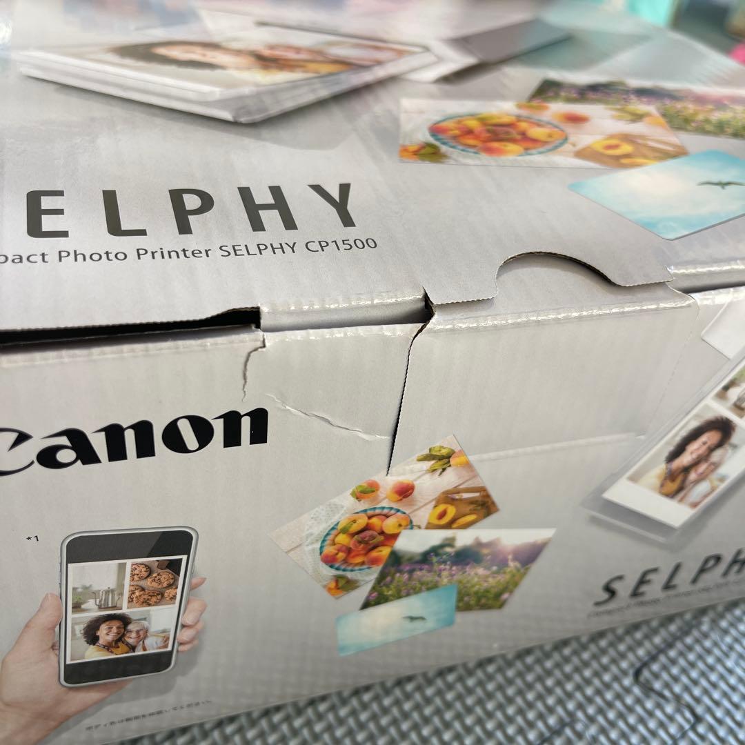 Canon SELPHY CP1500 コンパクトフォトプリンター