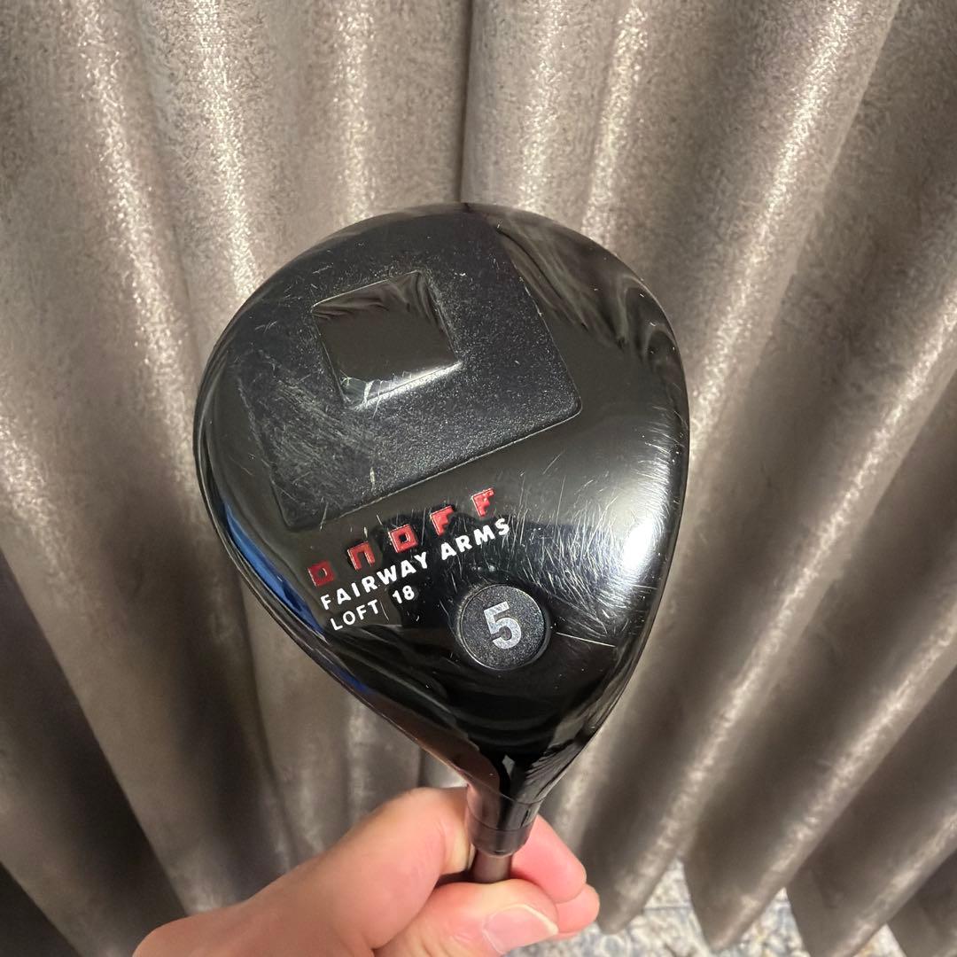 オノフ KURO 4本セット｜ドライバー＋3W＋5W＋4U｜SRシャフト