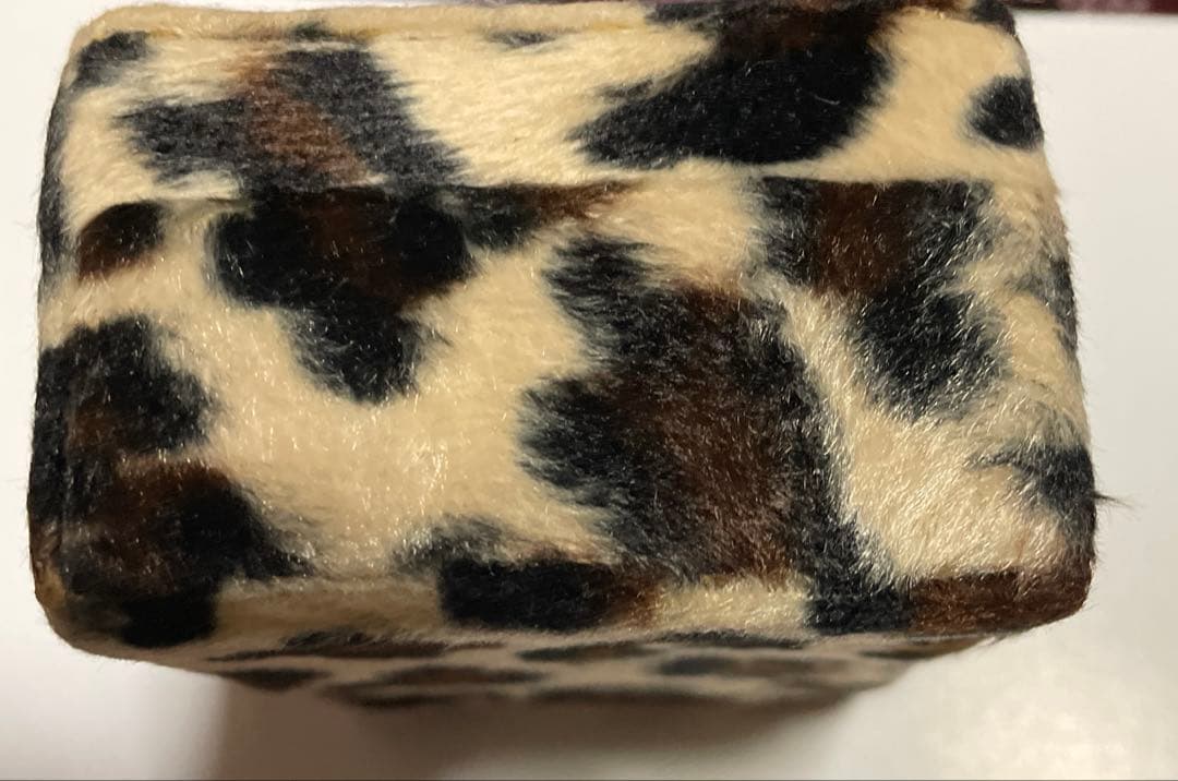 ハローキティアクセサリーケース☆ヒョウガラ☆2001年製