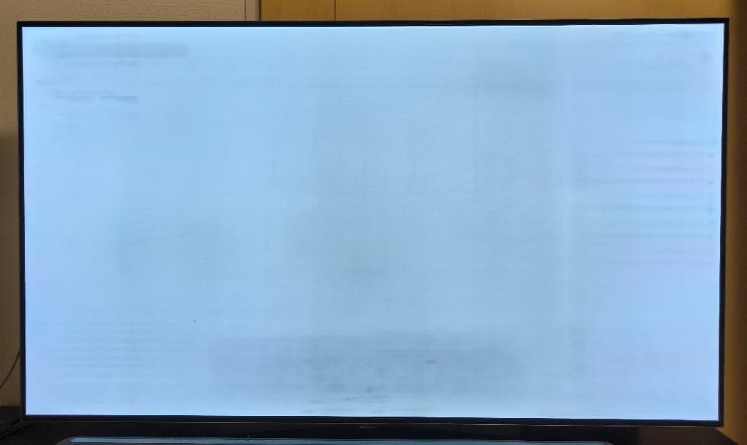 すし　4K有機EL55型テレビ　LG製OLED55B6P