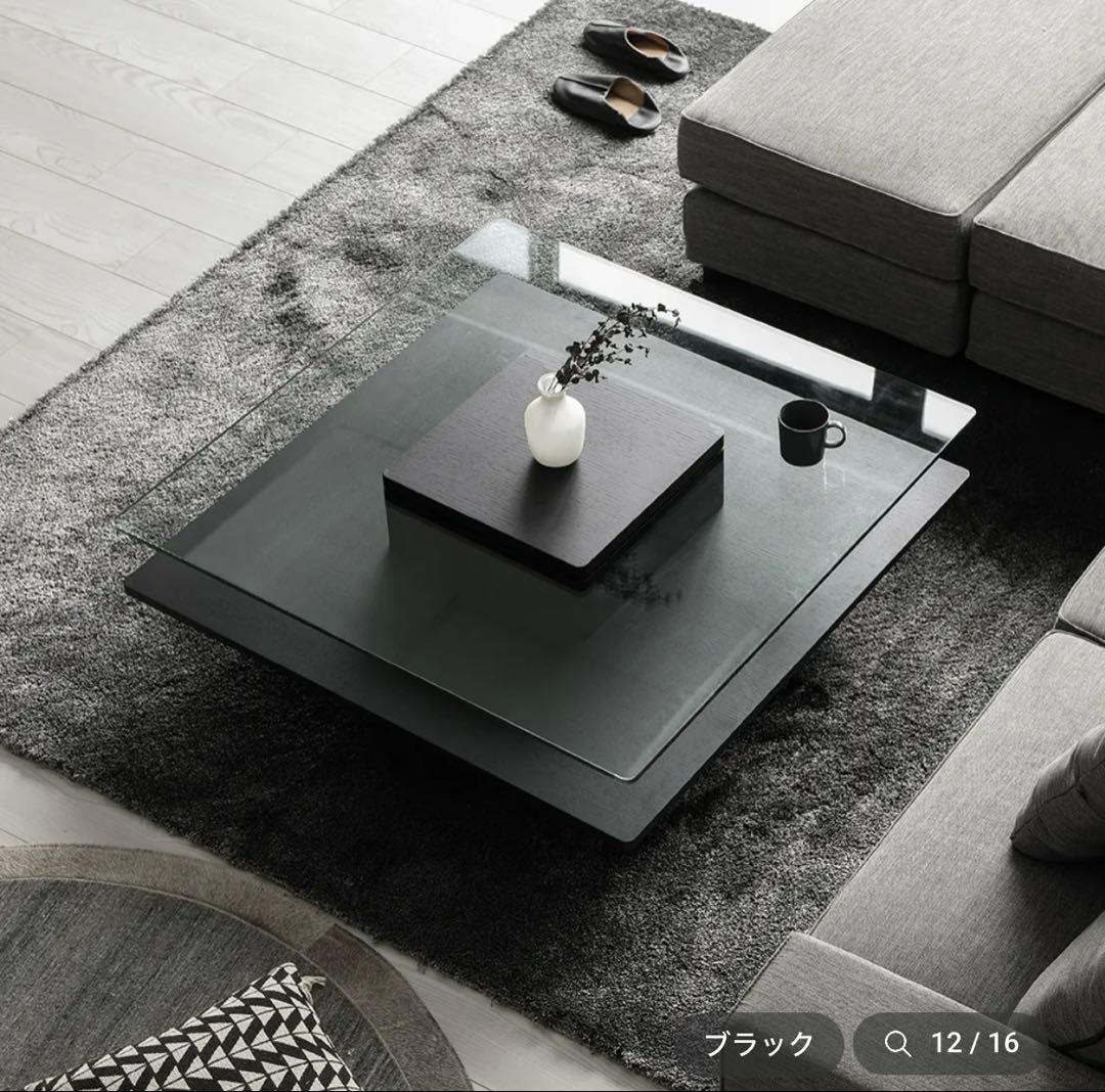 アルモニア　ガラスセンターテーブル　ARMONIA