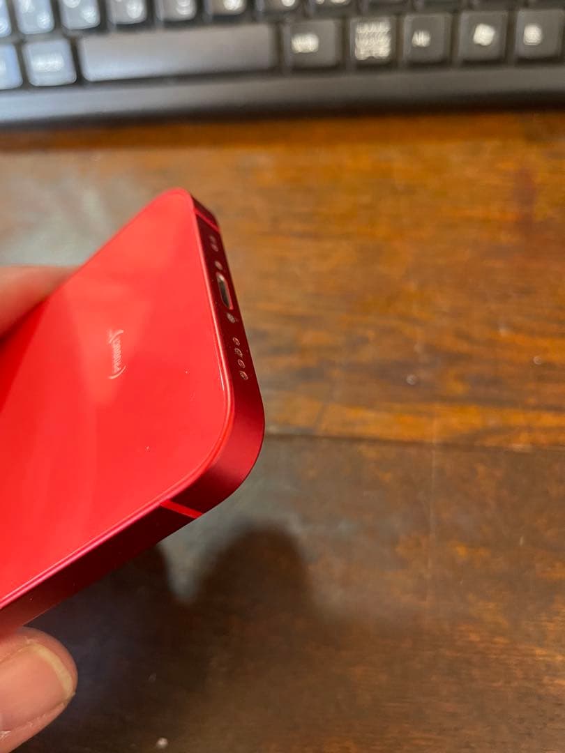 おまけ付き‼️美品‼️iPhone12 mini 64ギガ　レッド simフリー