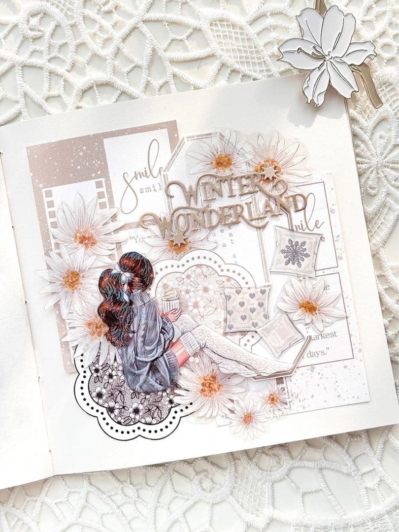 コラージュ素材　紙もの　素材紙　【2114】