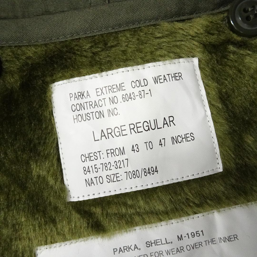 00s- HOUSTON ヒューストン M-51 モッズコート ライナー付き
