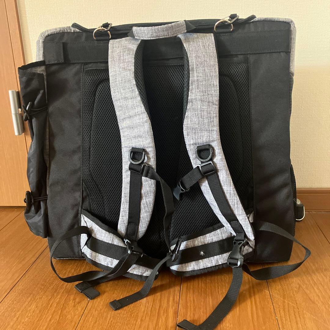 【ひろ】AIRBUGGY 3ウェイバック ワイドグレー