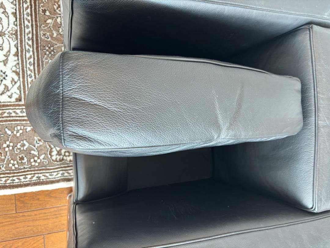 美品　LC2 カッシーナ　正規品　1人掛け　ソファ　ブラック