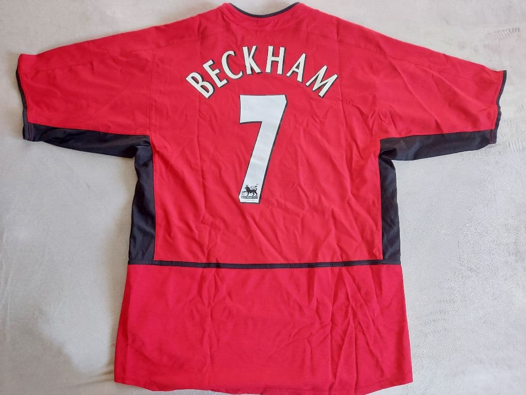 ★デイビット・ベッカム『直筆サイン入り ユニフォーム』マンチェスターユナイテッド