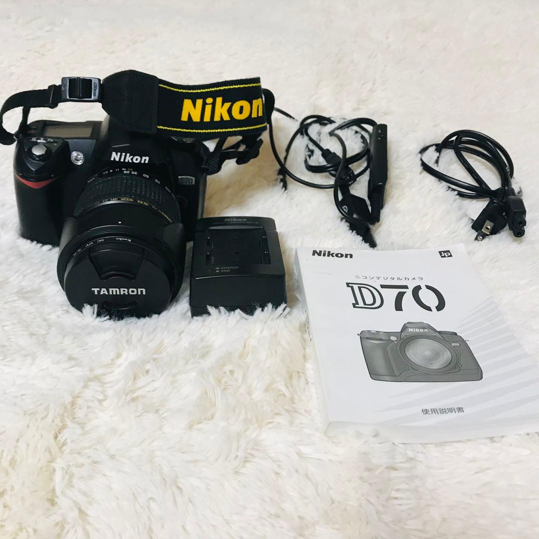 NIKON ボディ　ニコン　 D70 一眼レフ　デジタルカメラ　本体　デジカメ