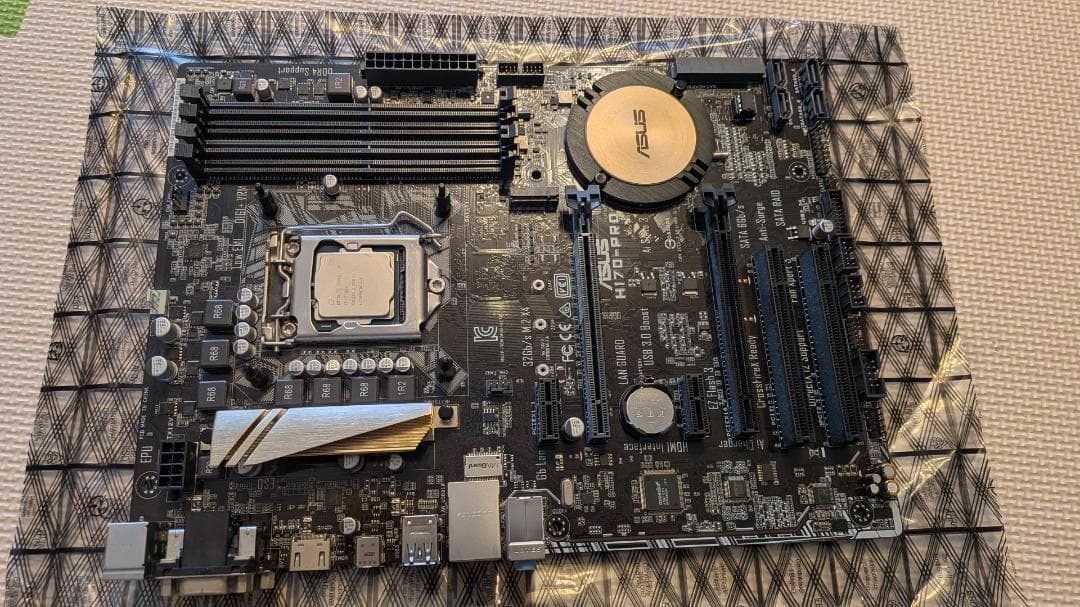 「Core i7-7700K」+「ASUS H170-PRO【ATX】」セット