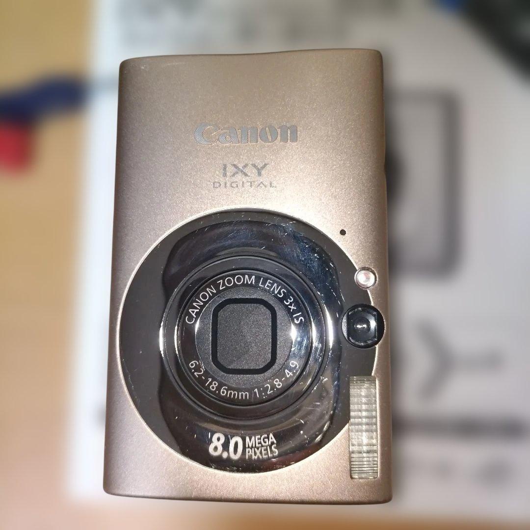 Canon IXY DIGITAL 20 IS キャメル