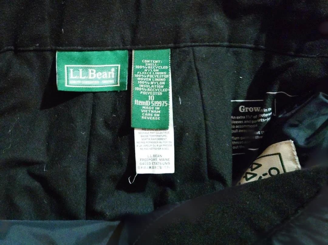 LLBeanスキーウエア　上下セット　140㎝